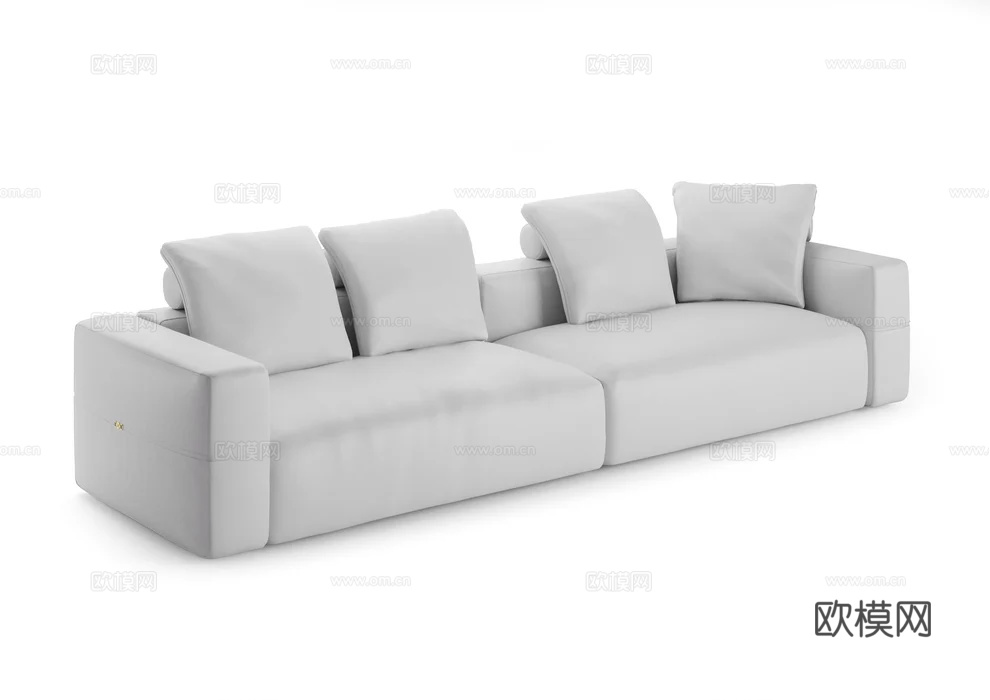 VERSACEA 意式双人沙发3d模型下载（渲染图4）