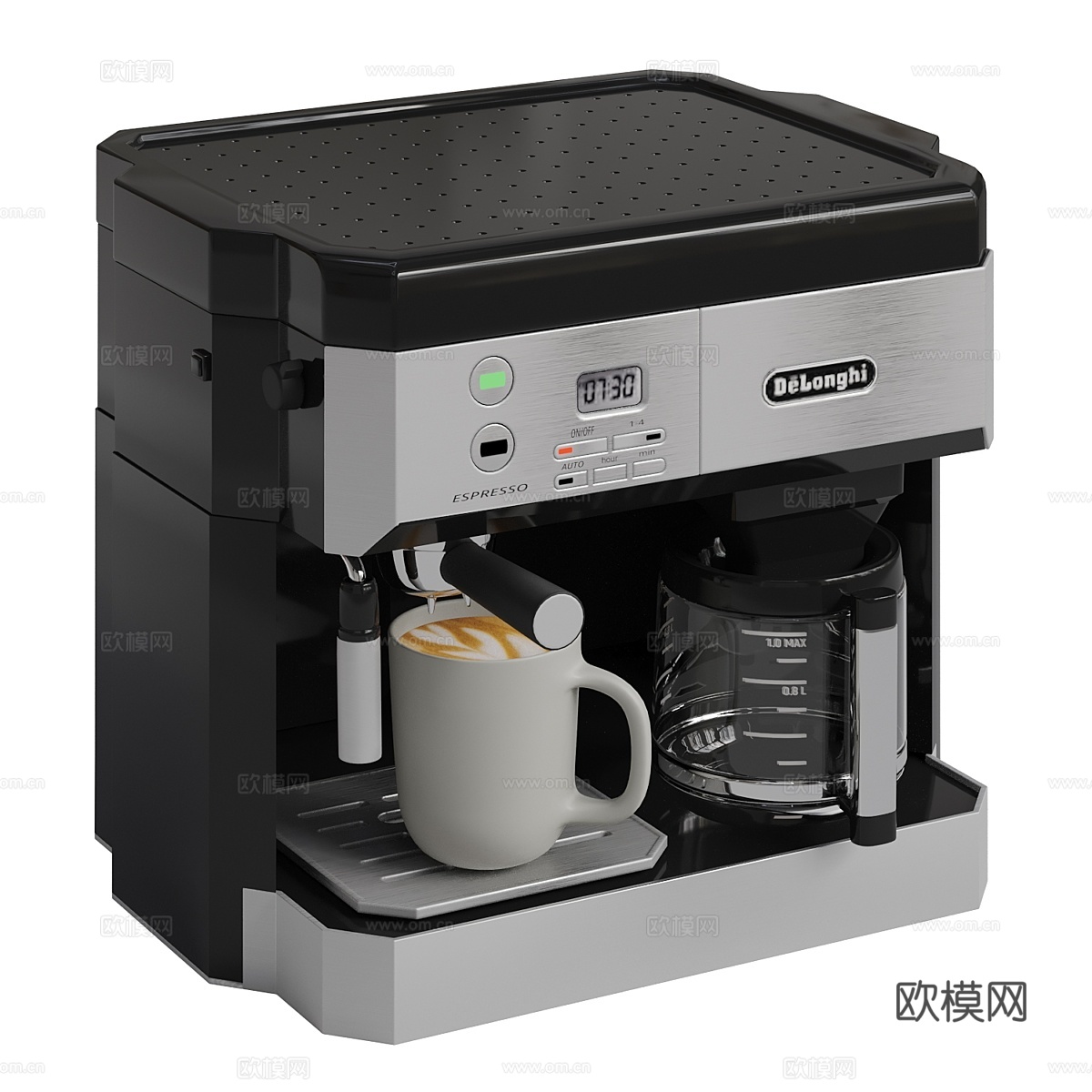 咖啡机德龙3d模型