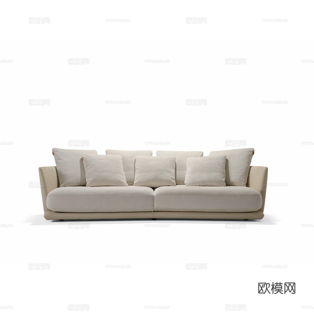 VERSACEA 意式双人沙发3d模型下载（渲染图1）