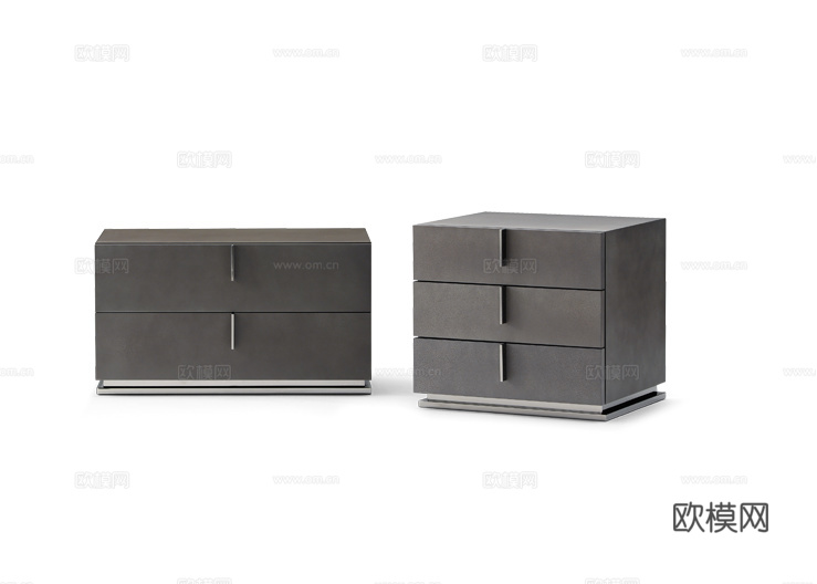 Flou 床头柜3d模型下载