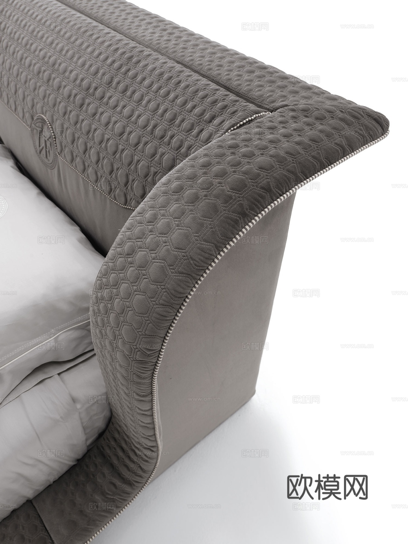 VF 意式双人床3d模型下载（渲染图5）