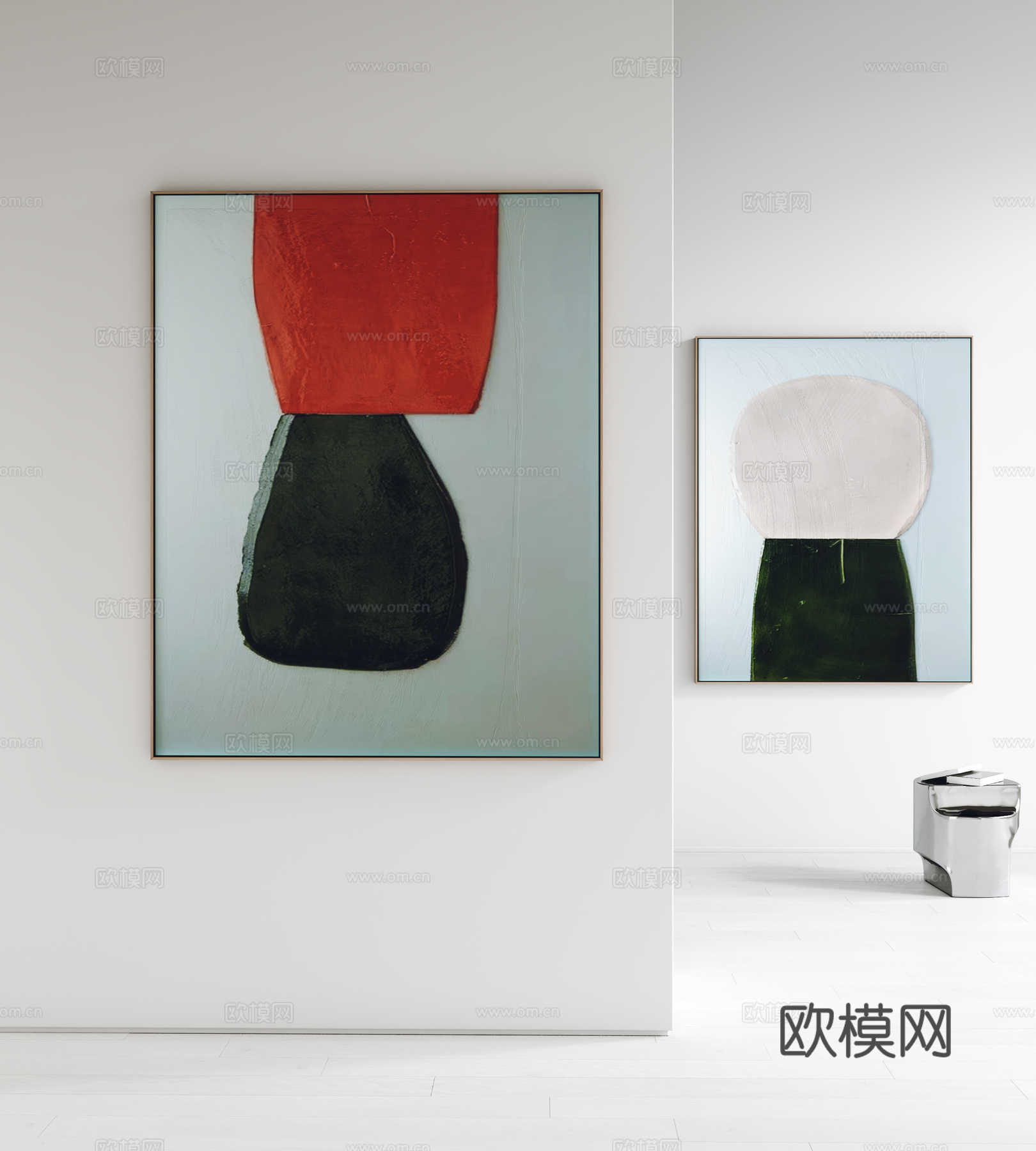 现代挂画 装饰画 客厅挂画 玄关挂画 卧室挂画3d模型