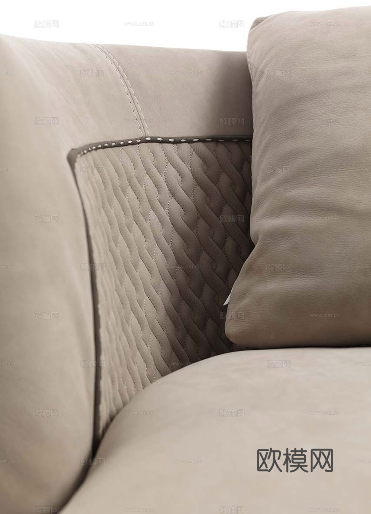 VF 意式单人沙发3d模型下载（渲染图4）