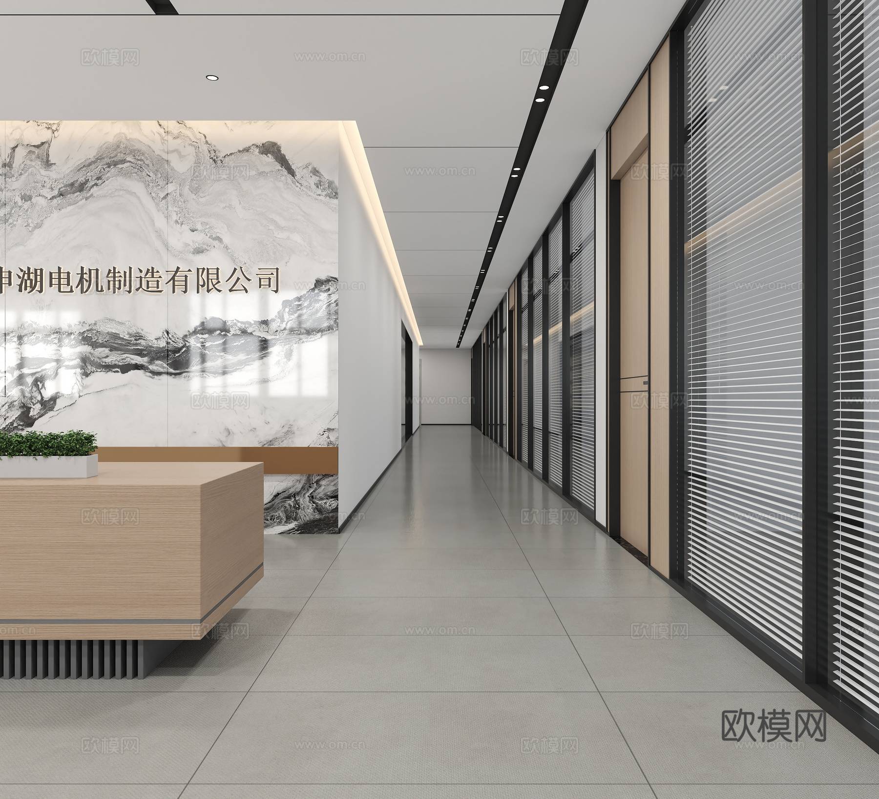 企业展厅3d模型