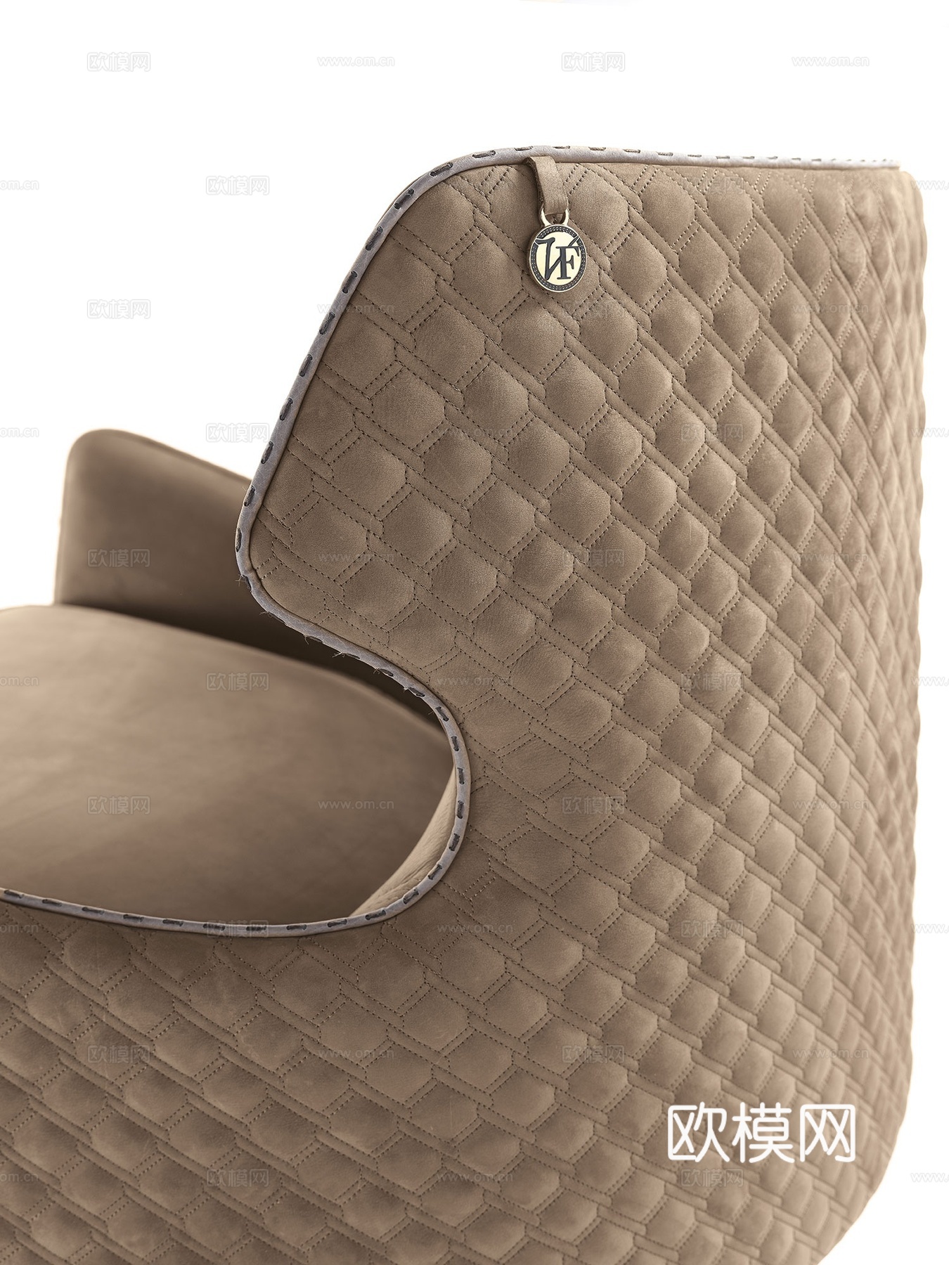 VF 意式休闲椅3d模型下载（渲染图4）