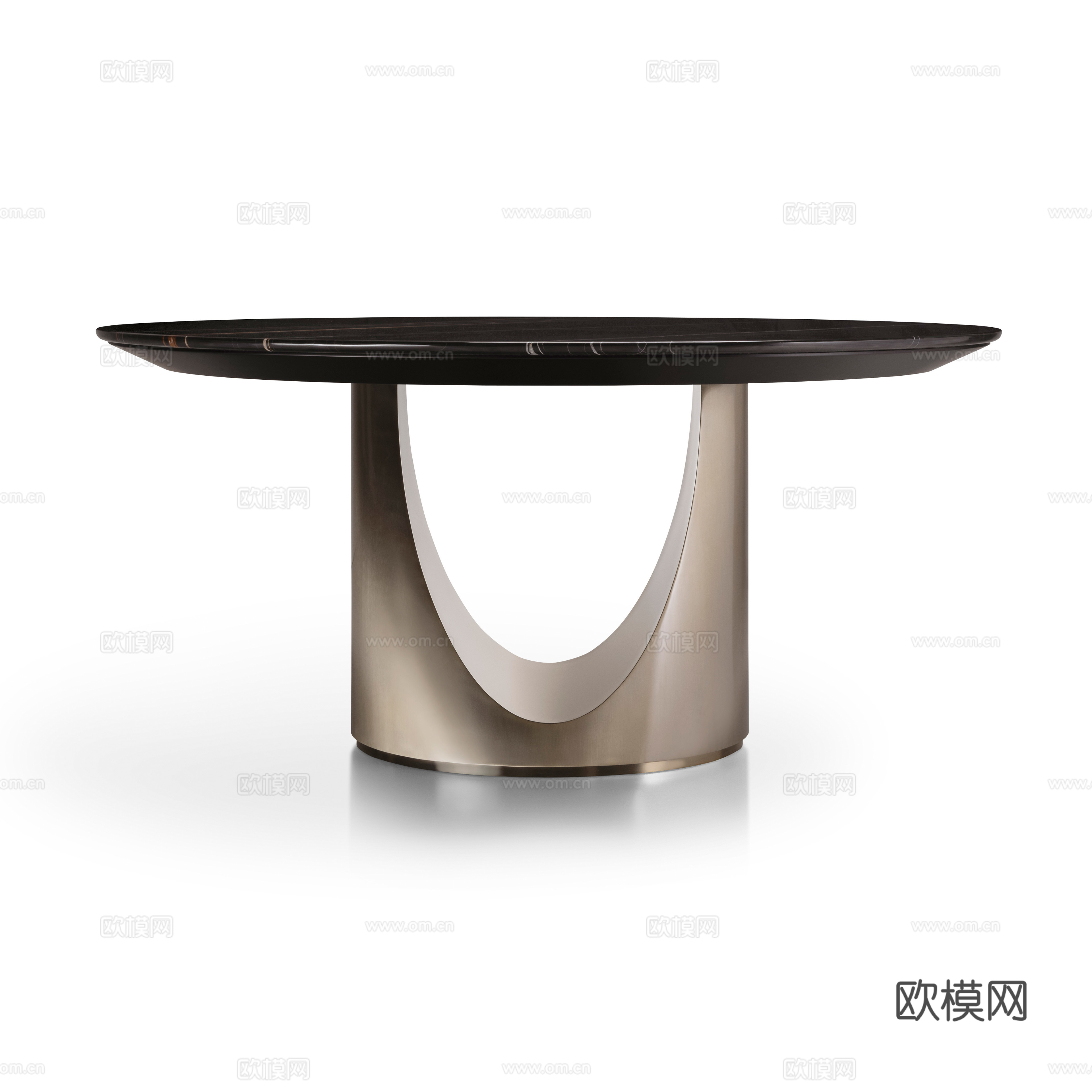 Visionnaire 意式椭圆餐桌3d模型下载（渲染图4）