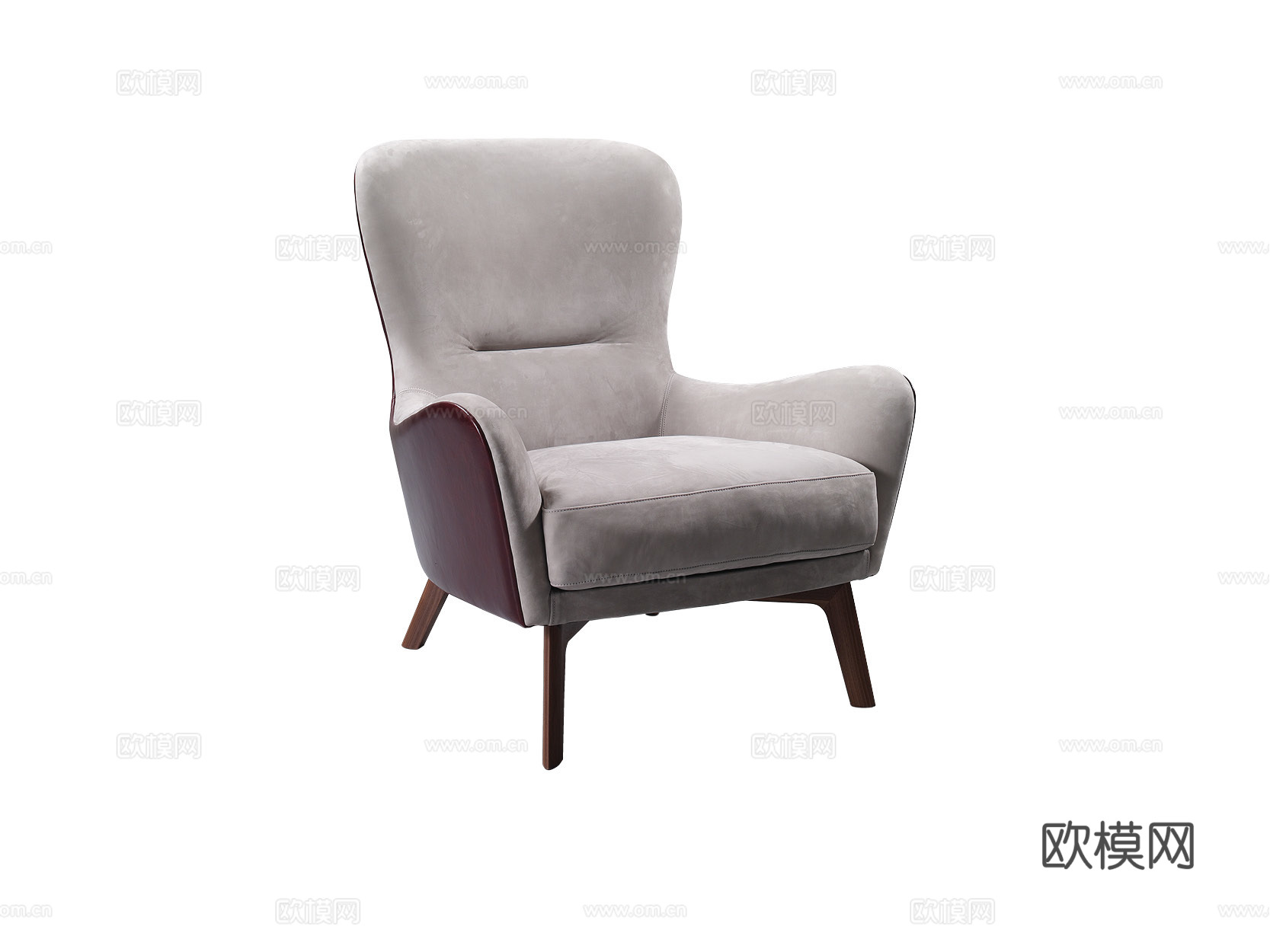 ULIVI 扶手椅3d模型下载（渲染图2）