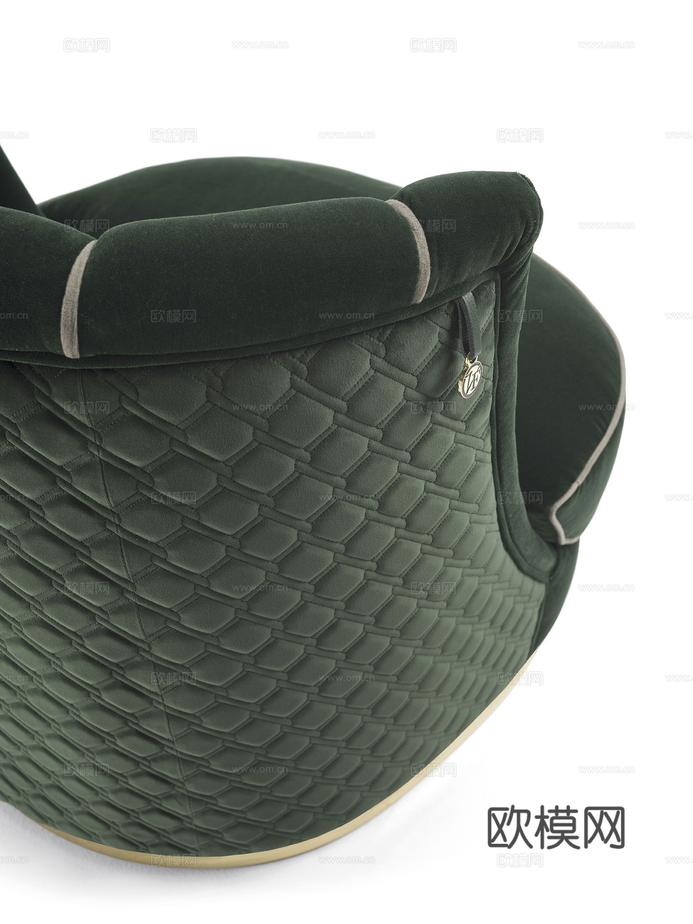 VF 意式单人沙发3d模型下载（渲染图2）