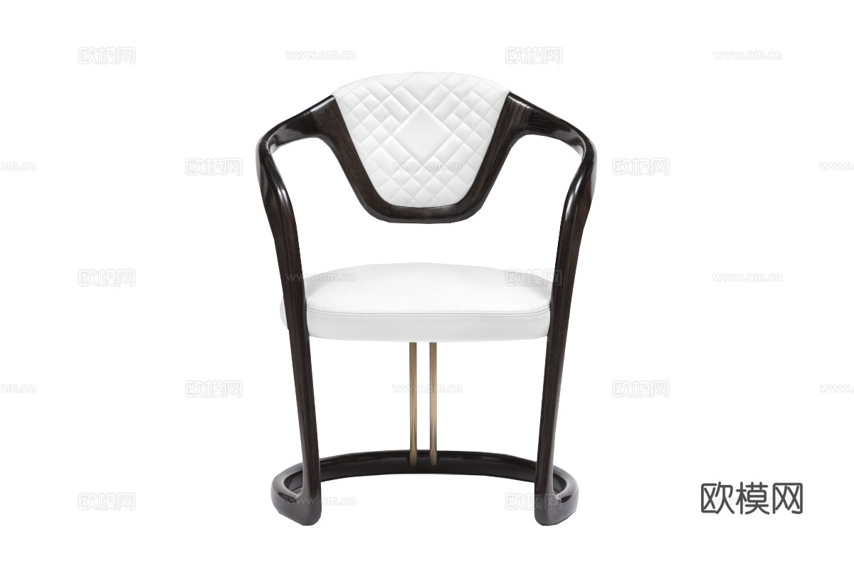 VERSACEA 意式餐椅3d模型下载（渲染图1）