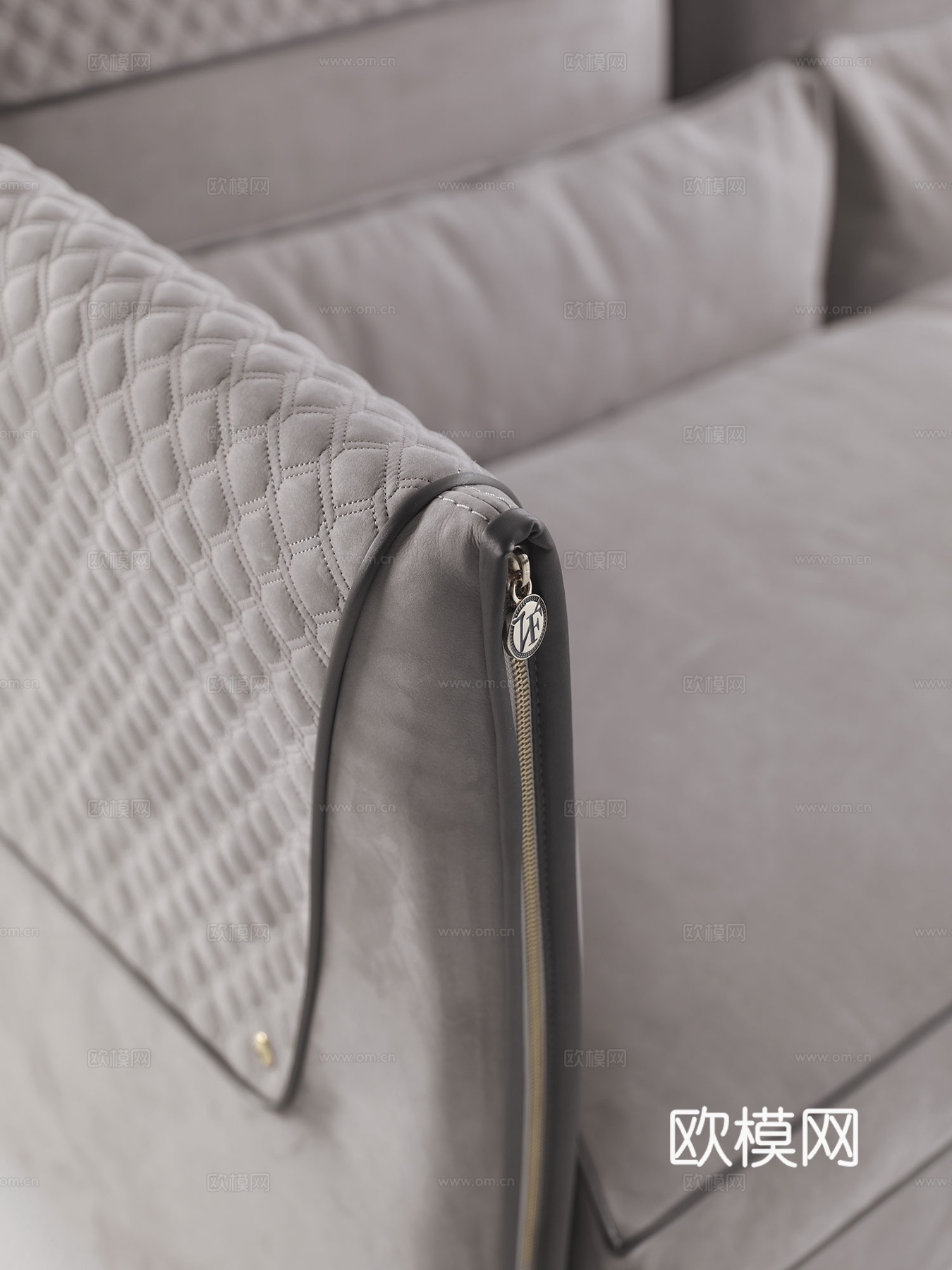 VF 意式四人沙发3d模型下载（渲染图5）