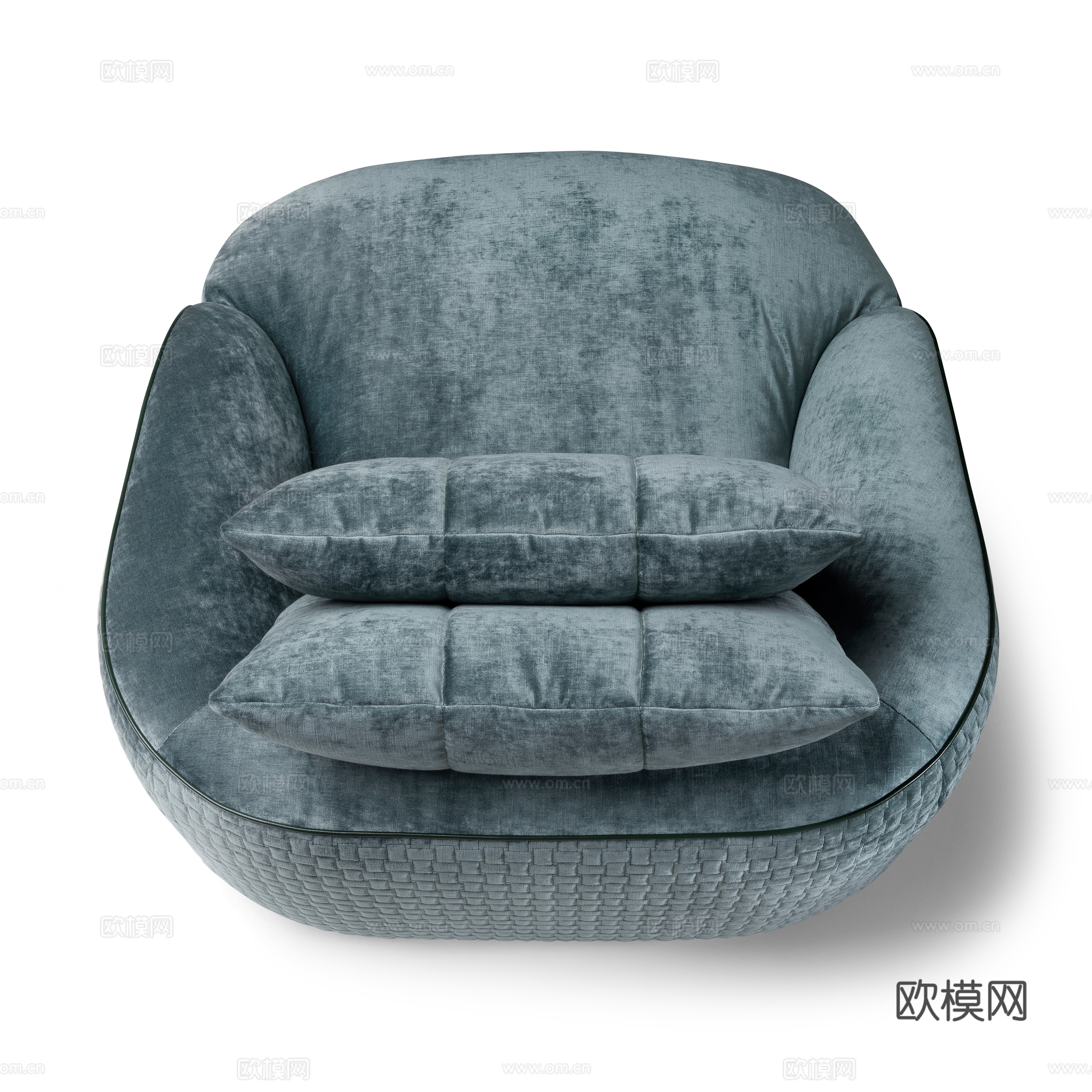 Visionnaire 意式单人沙发3d模型下载（渲染图5）