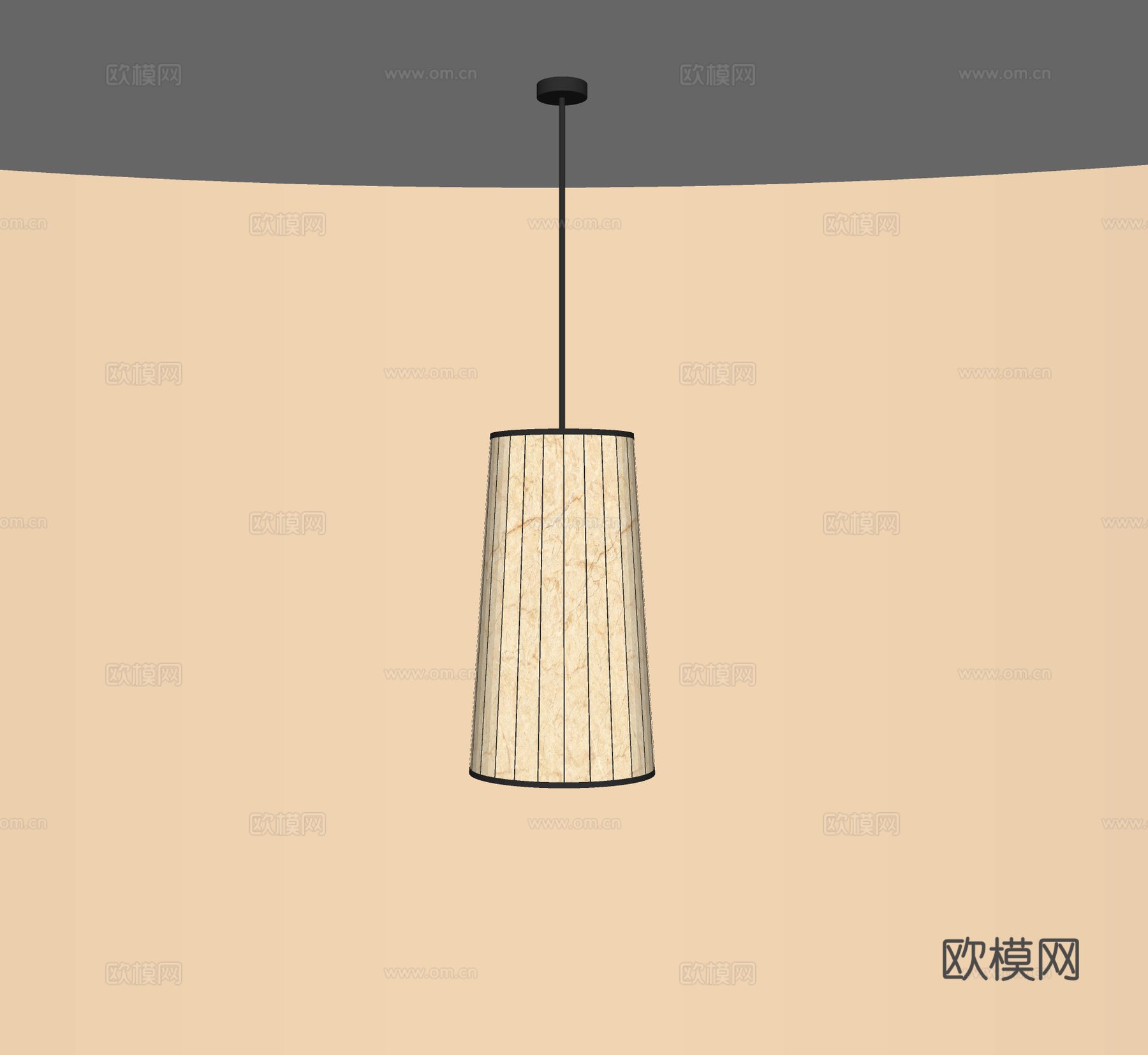 现代餐厅吊灯 复古吊灯 大型吊灯 长条吊灯 轻奢吊灯su模型