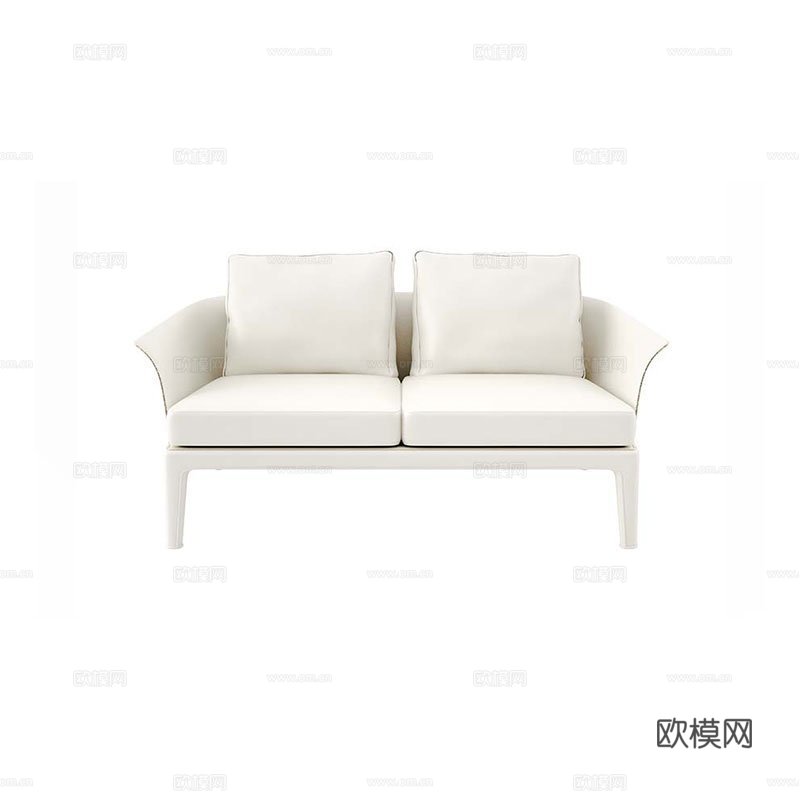 VERSACEA 双人沙发3d模型下载（渲染图1）