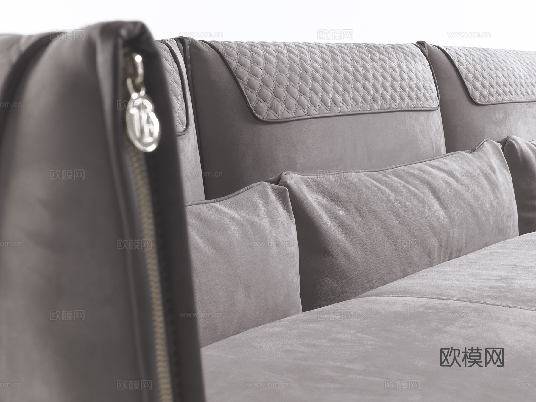 VF 意式四人沙发3d模型下载（渲染图3）