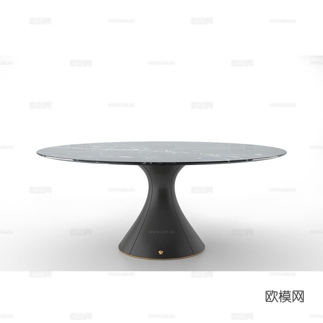 VERSACEA 圆餐桌3d模型下载（渲染图2）