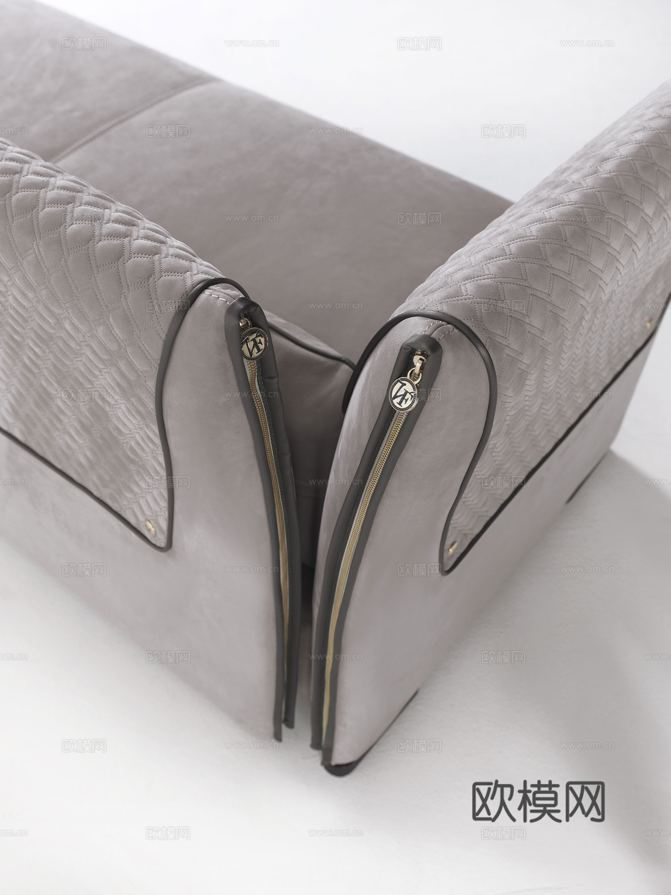 VF 意式四人沙发3d模型下载（渲染图4）