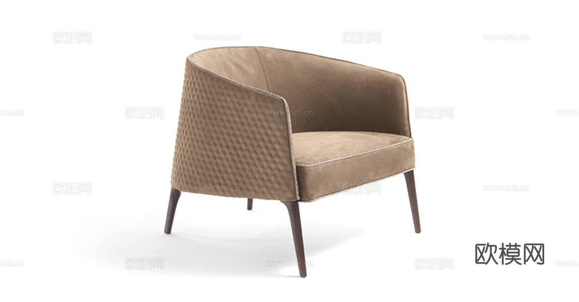 VF 意式休闲椅3d模型下载（渲染图1）