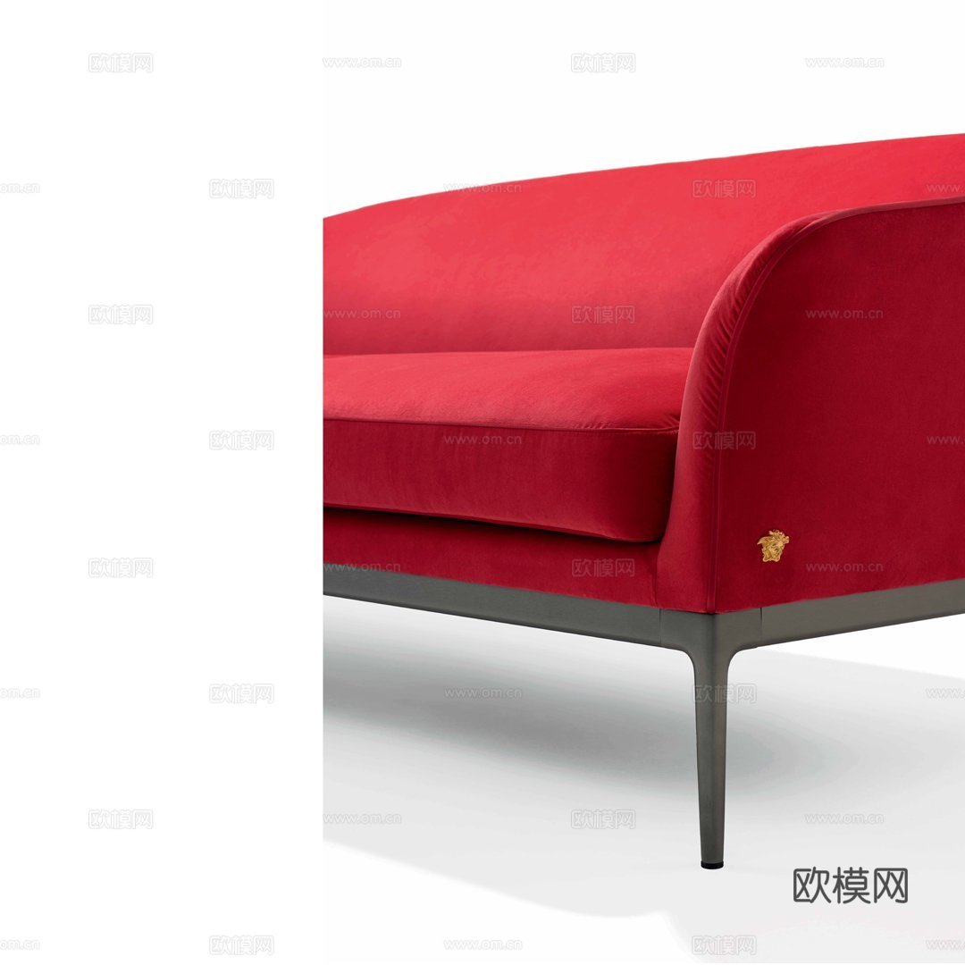 VERSACEA 双人沙发3d模型下载（渲染图3）