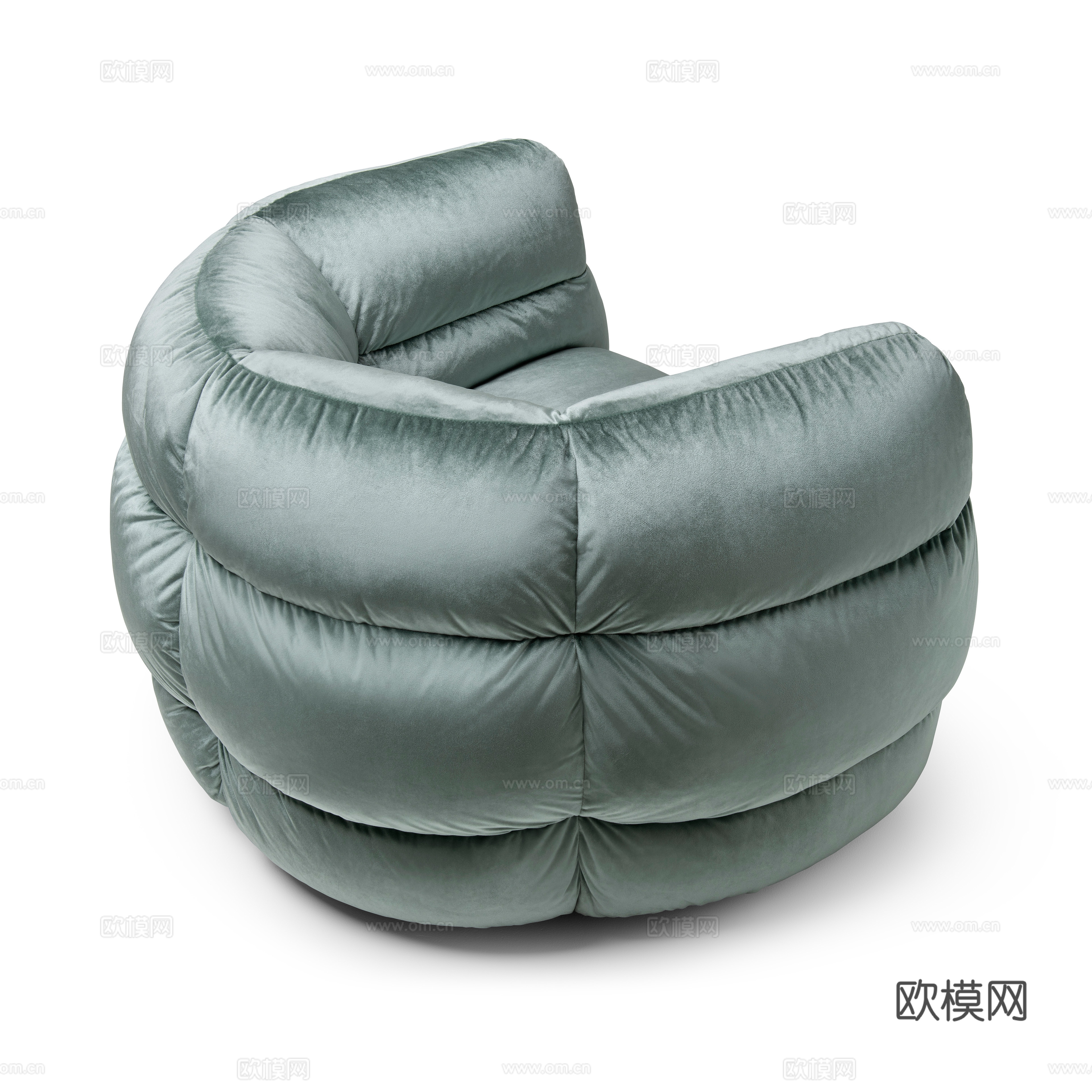 Visionnaire 意式单人沙发3d模型下载（渲染图2）