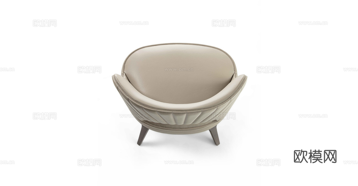 VF 意式休闲椅3d模型下载（渲染图5）