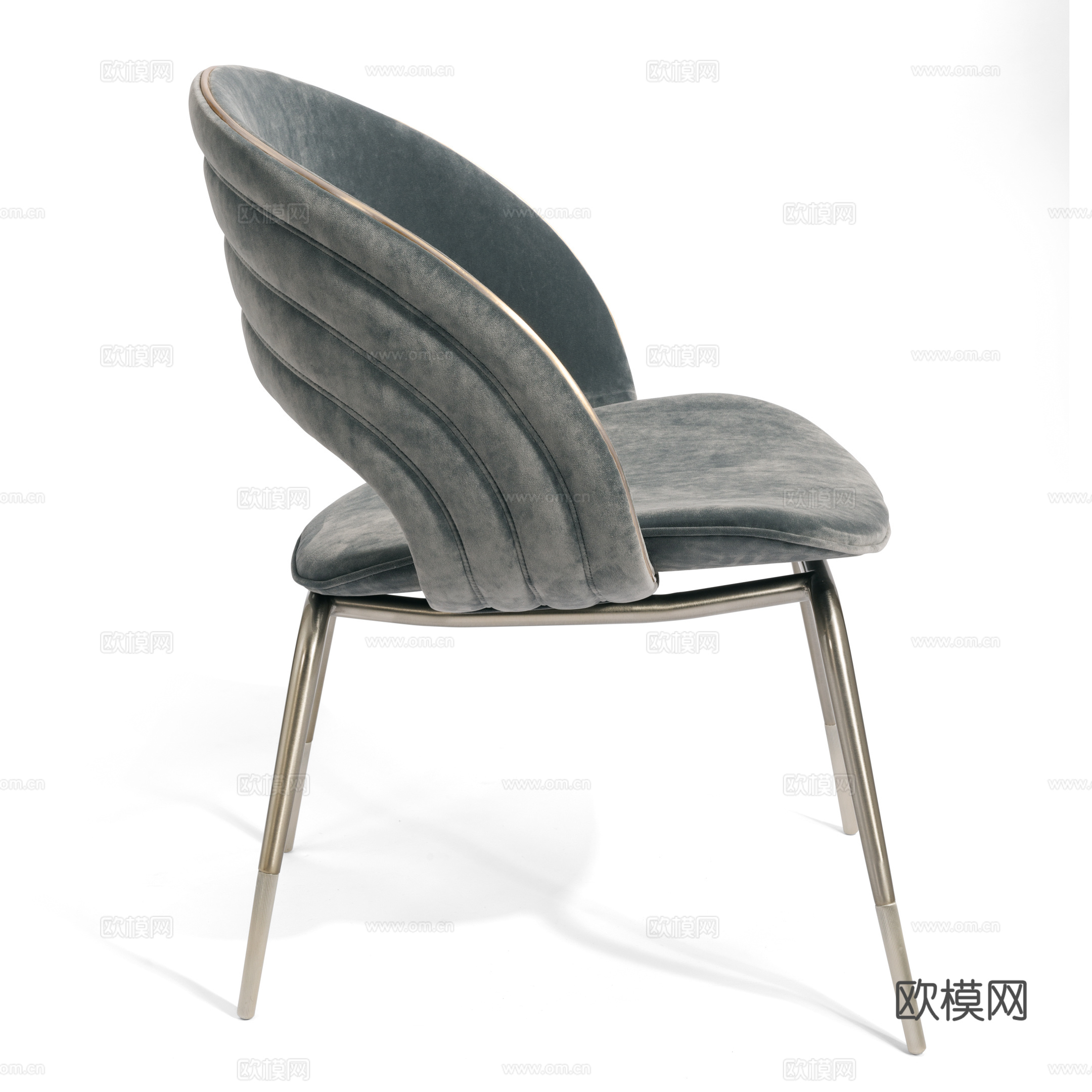 Visionnaire 意式餐椅3d模型下载（渲染图3）