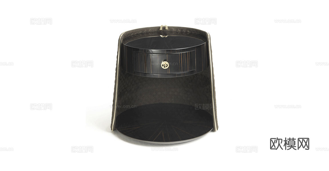 VF 意式床头柜3d模型下载（渲染图1）