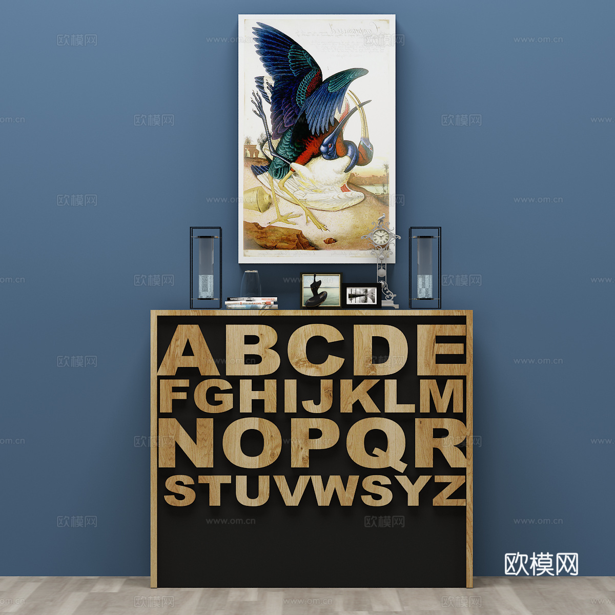 玄关柜 装饰柜 鞋柜 边柜3d模型