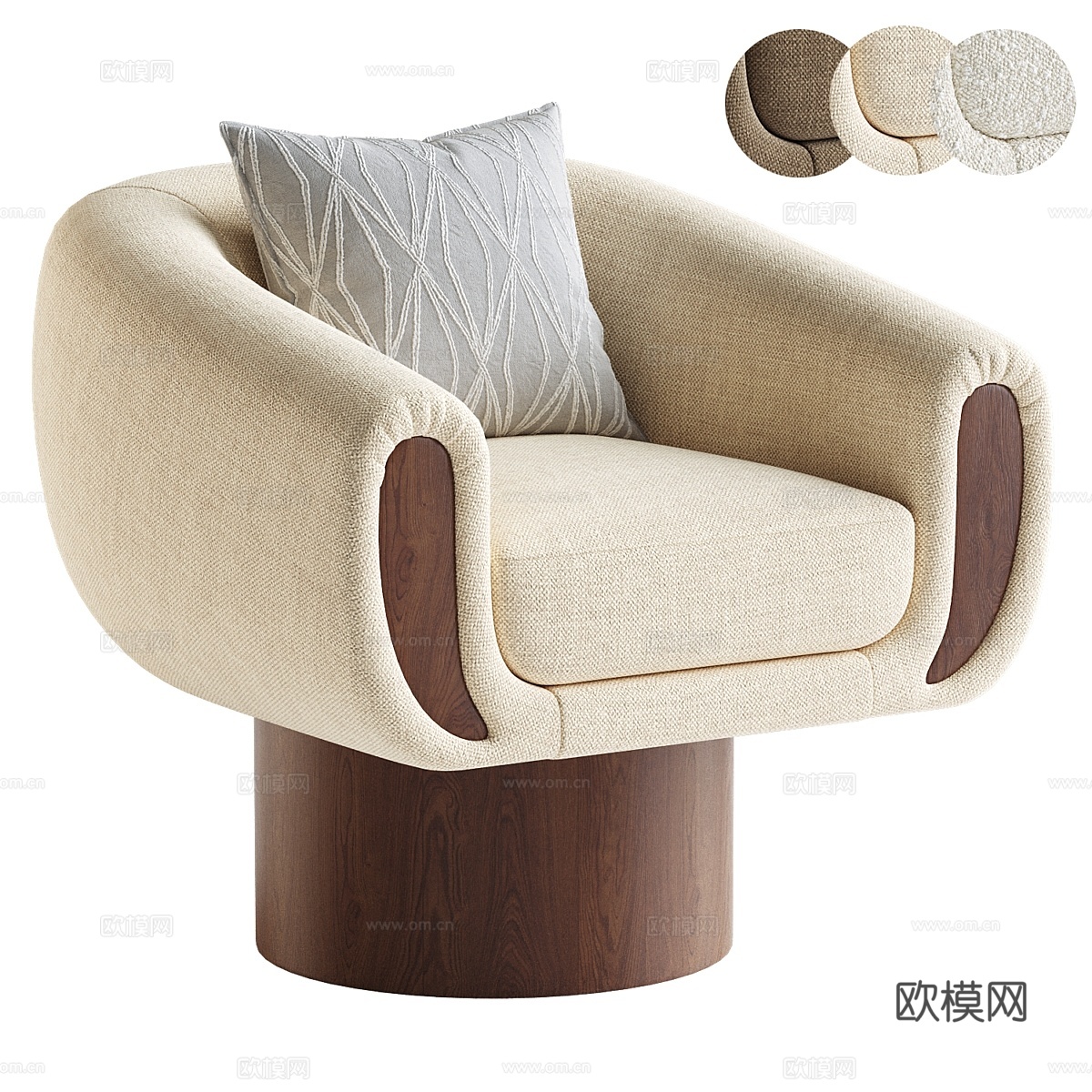 GOCCIA 旋转椅3d模型