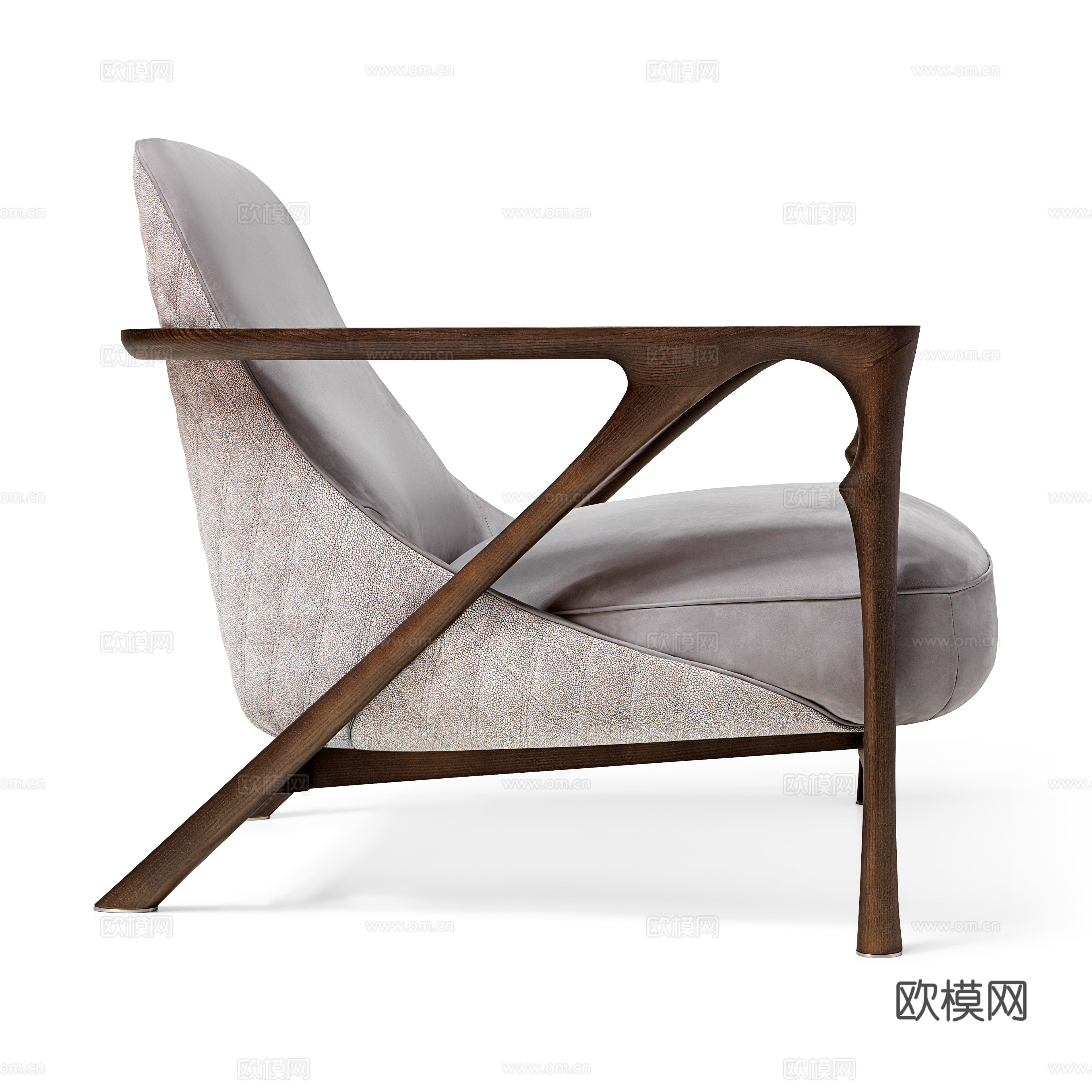 Visionnaire 意式扶手椅3d模型下载（渲染图9）