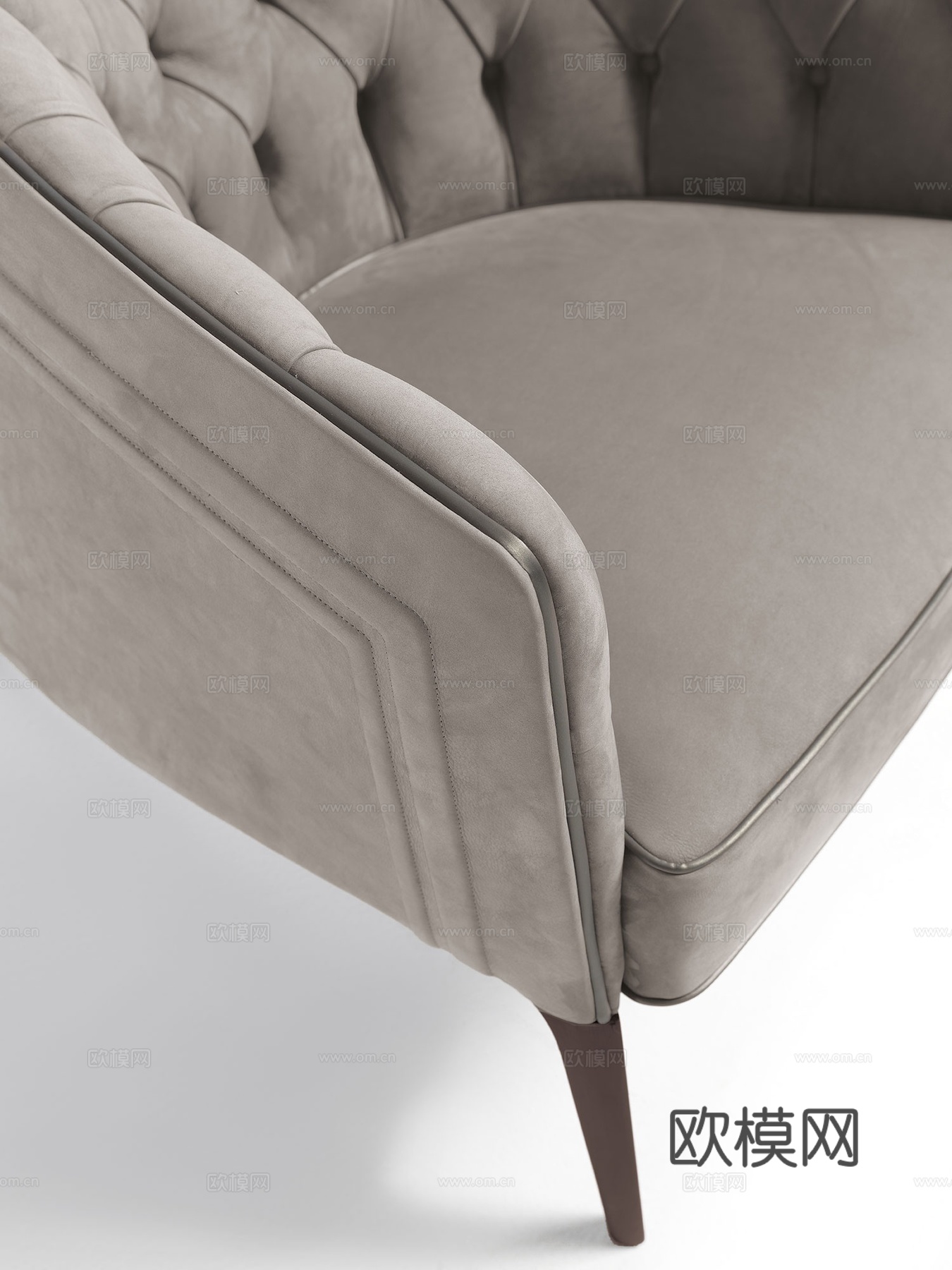 VF 意式休闲椅3d模型下载（渲染图2）