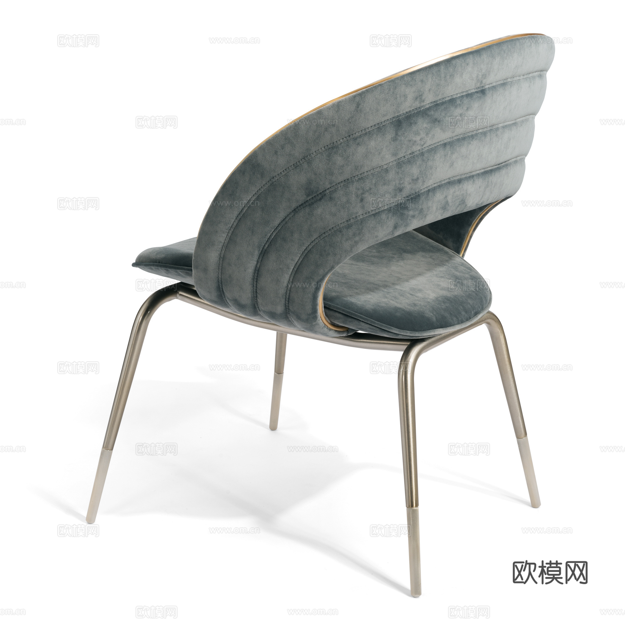 Visionnaire 意式餐椅3d模型下载（渲染图2）