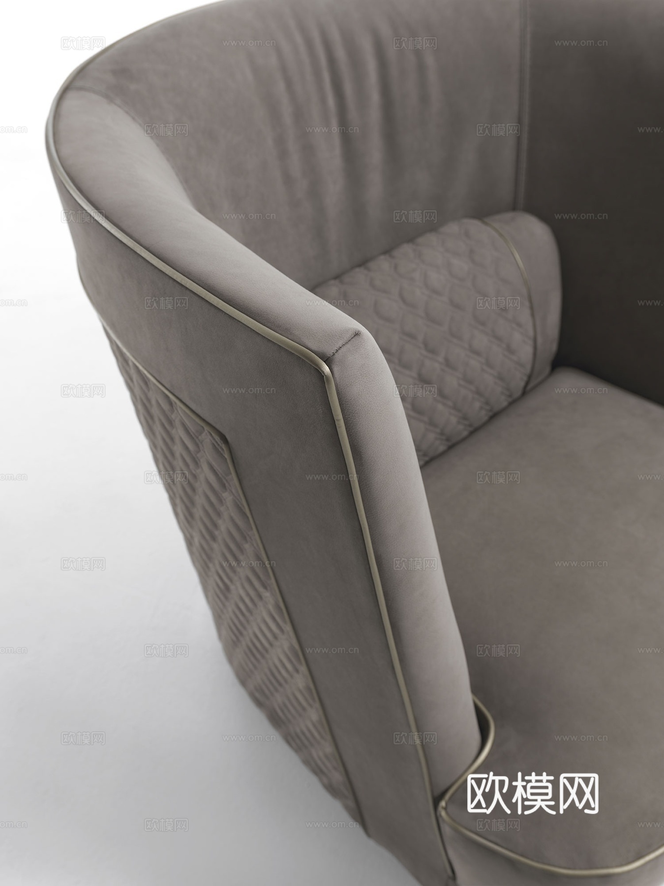 VF 意式单人沙发3d模型下载（渲染图3）