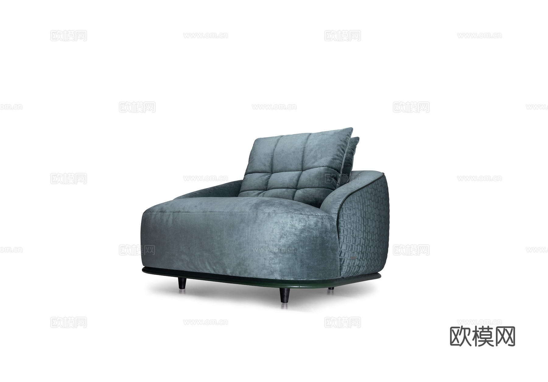 Visionnaire 意式单人沙发3d模型下载（渲染图1）