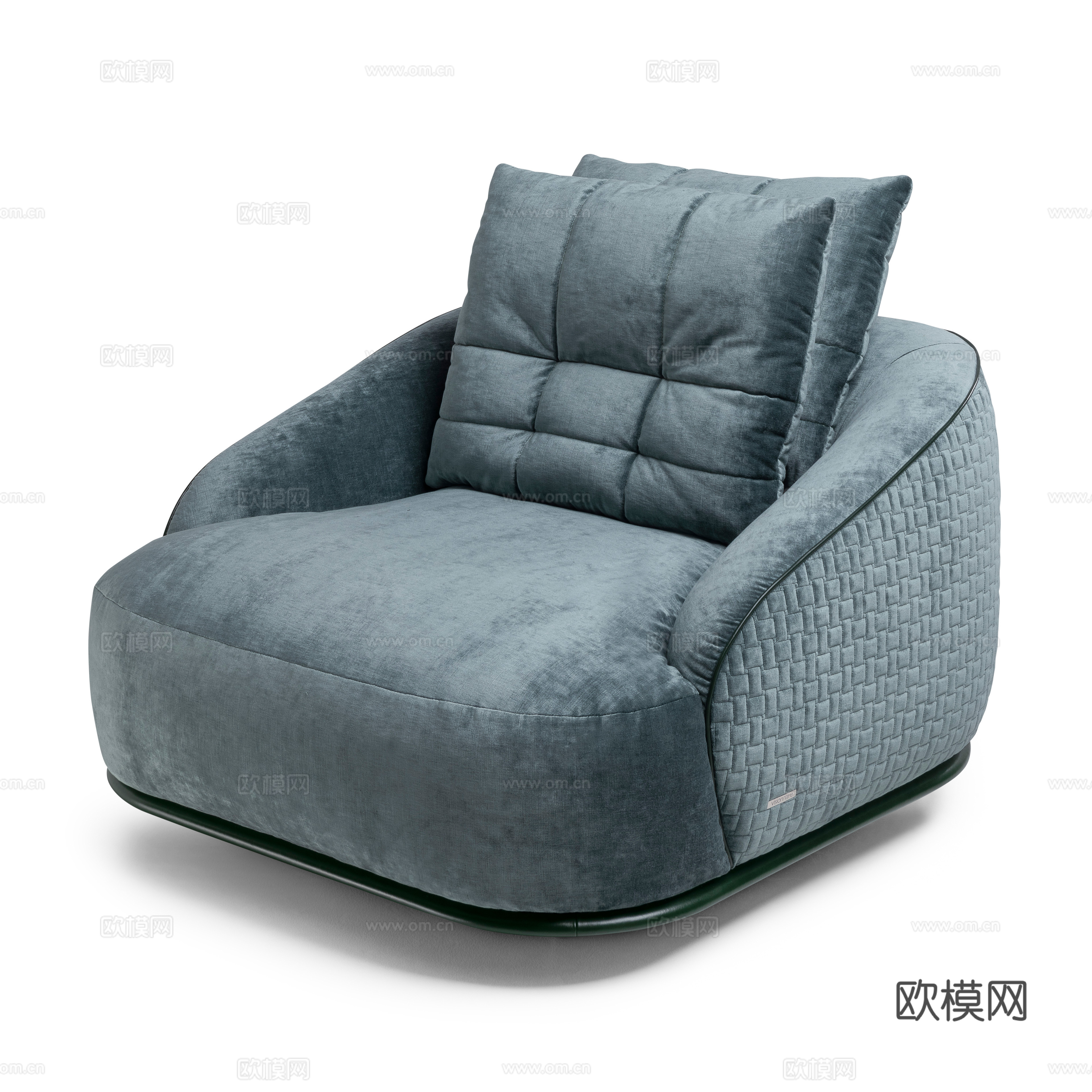 Visionnaire 意式单人沙发3d模型下载（渲染图2）