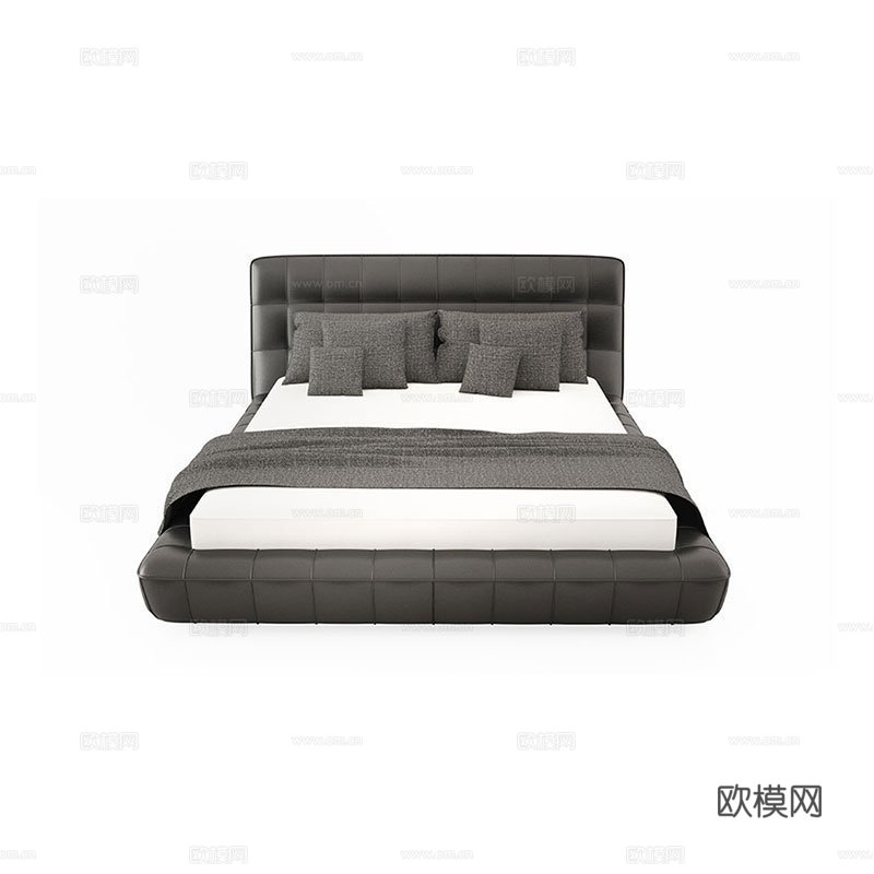 VERSACEA 双人床3d模型下载（渲染图5）