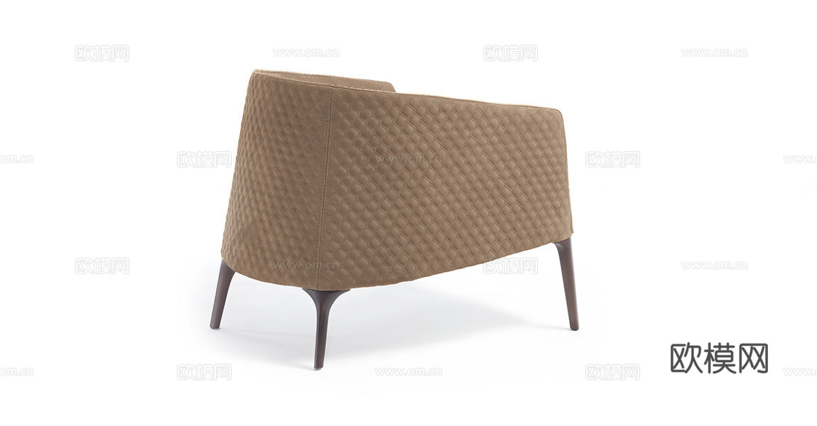 VF 意式休闲椅3d模型下载（渲染图2）