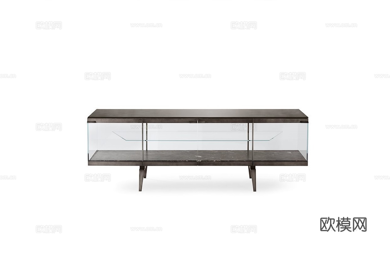 Gallotti&Radice 矮柜 电视柜3d模型下载（渲染图1）