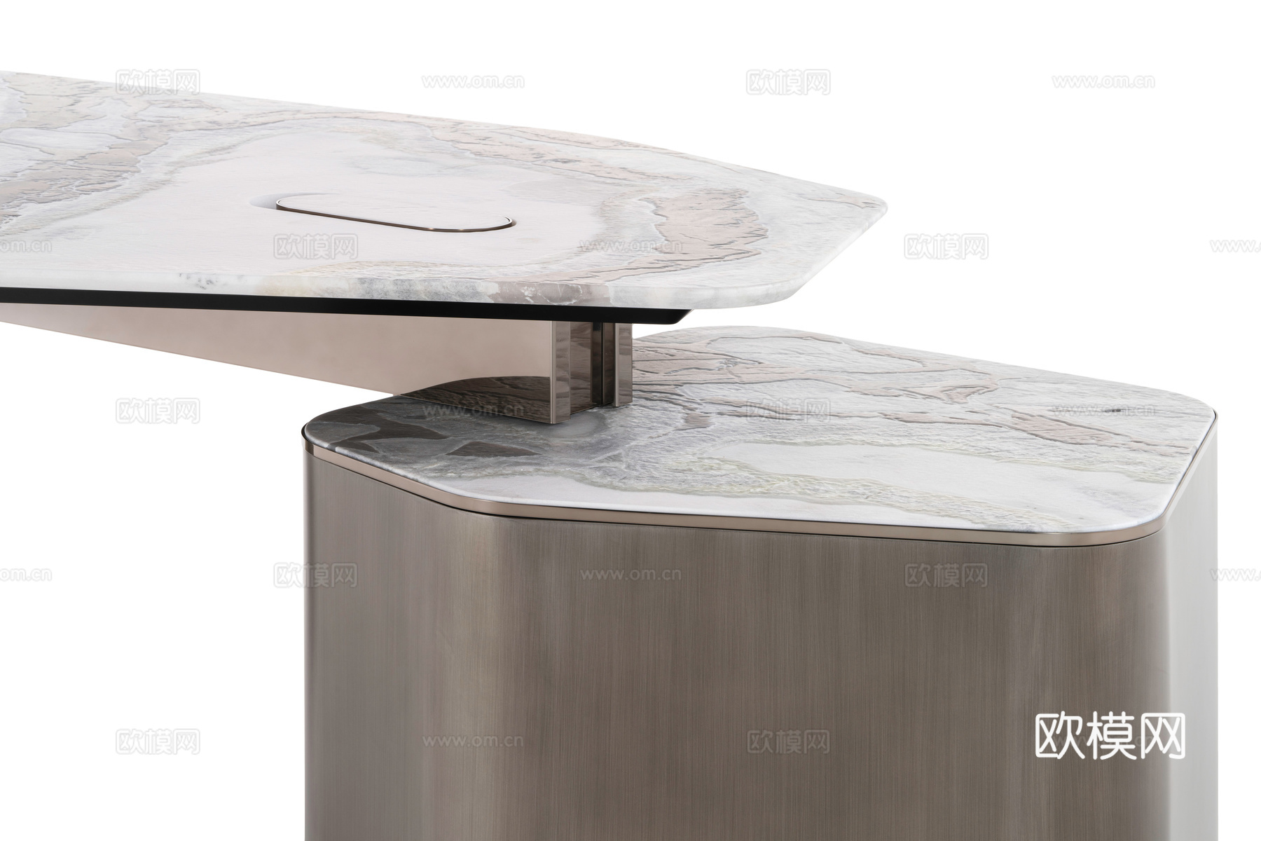 Visionnaire 意式书桌3d模型下载（渲染图2）