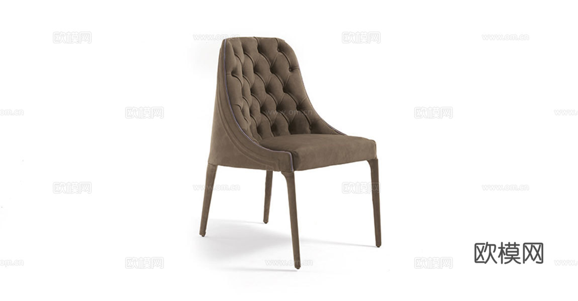 VF 意式餐椅3d模型下载（渲染图1）