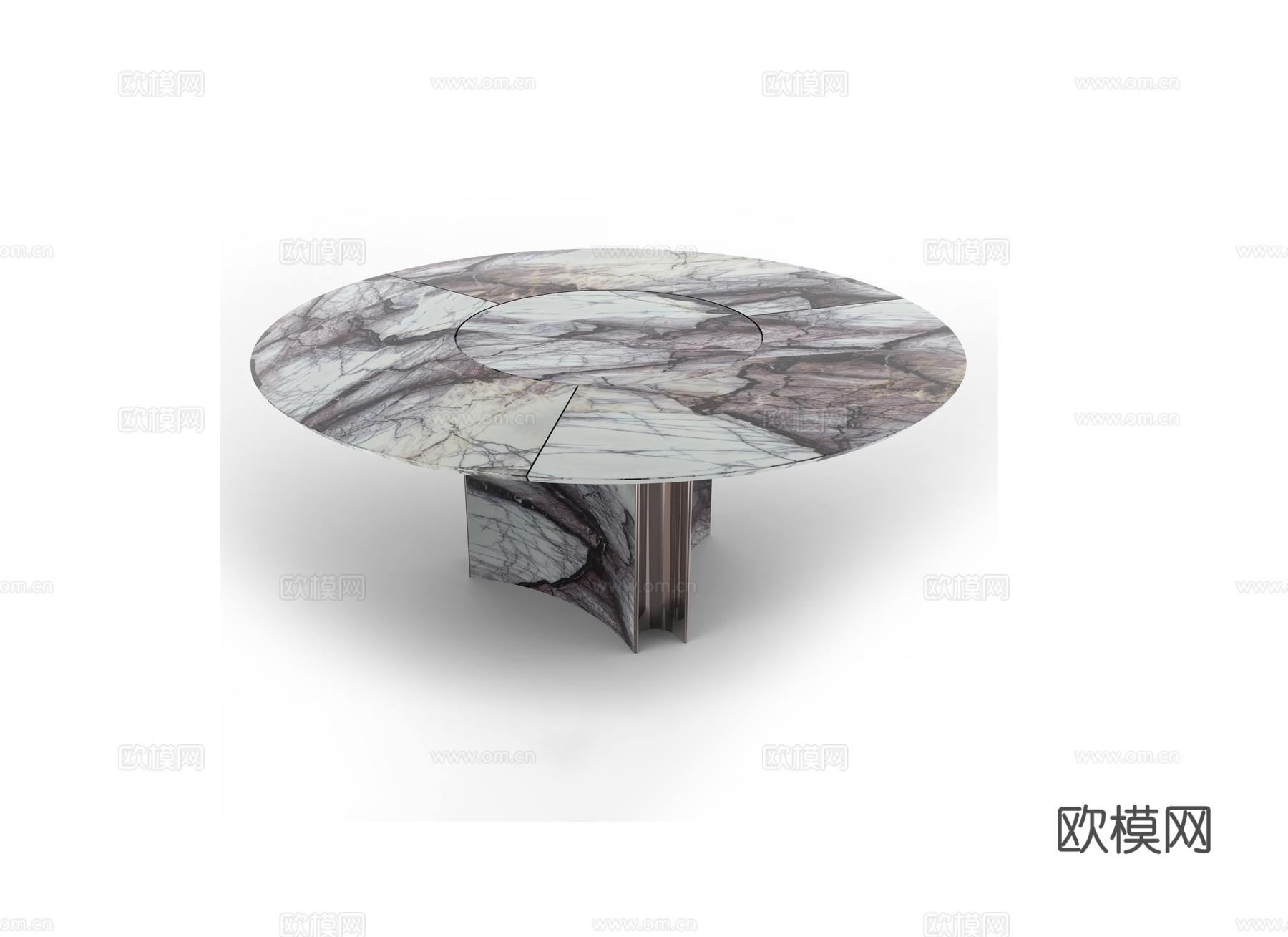 Visionnaire 意式圆餐桌3d模型下载