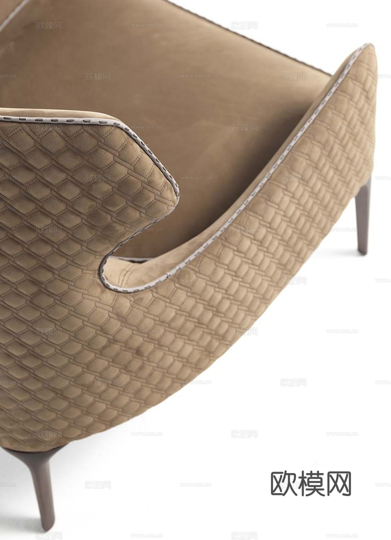 VF 意式休闲椅3d模型下载（渲染图3）