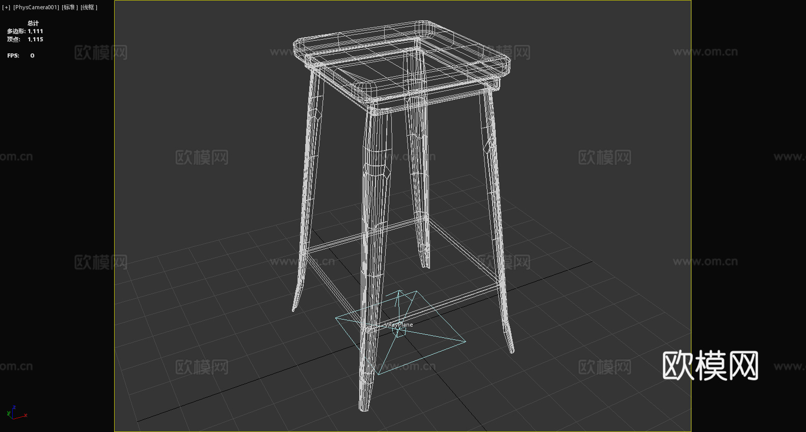 凳子 坐凳 吧凳 高凳3d模型