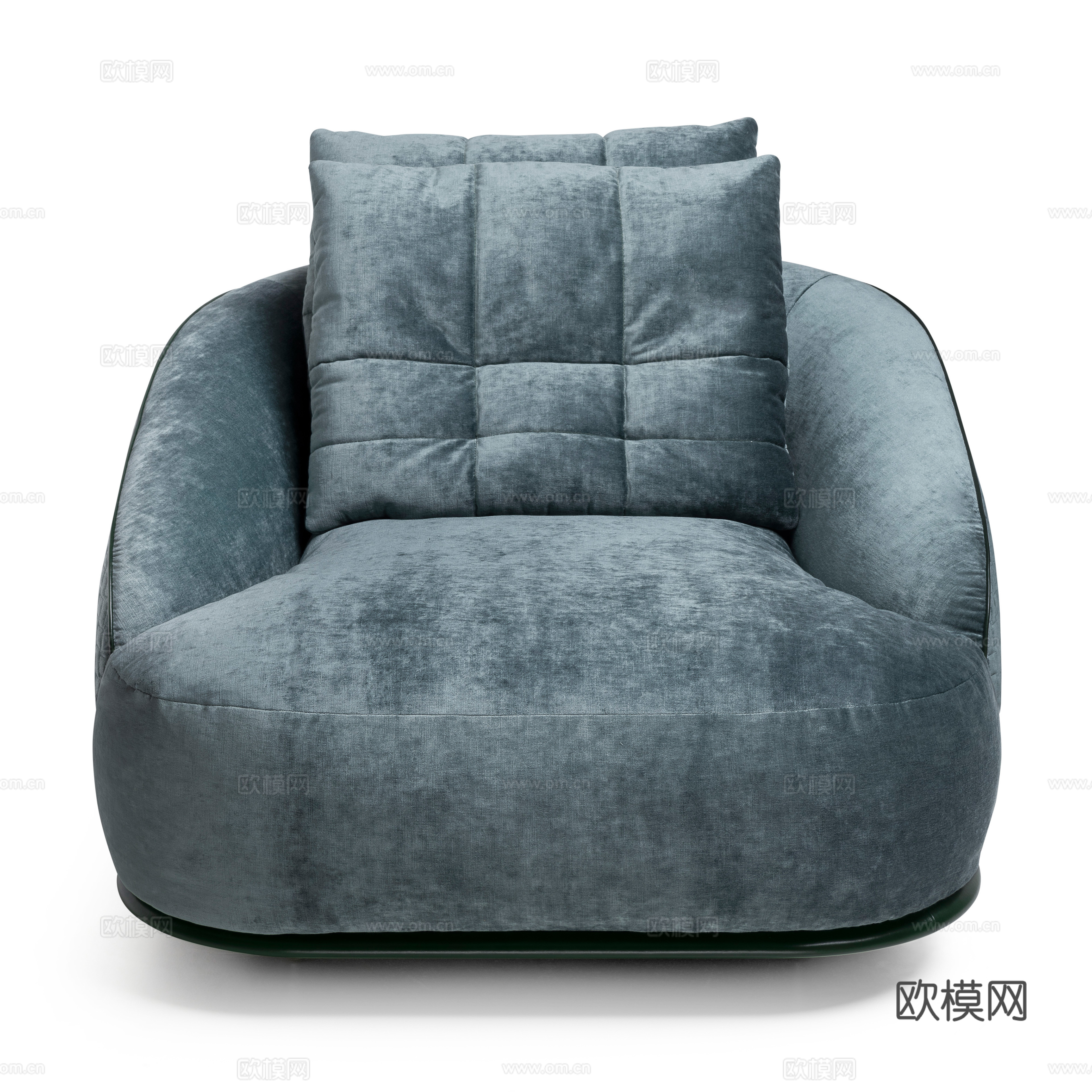 Visionnaire 意式单人沙发3d模型下载（渲染图3）