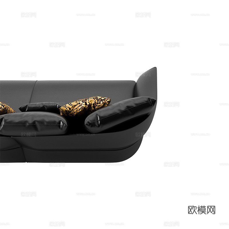 VERSACEA 意式双人沙发3d模型下载（渲染图2）