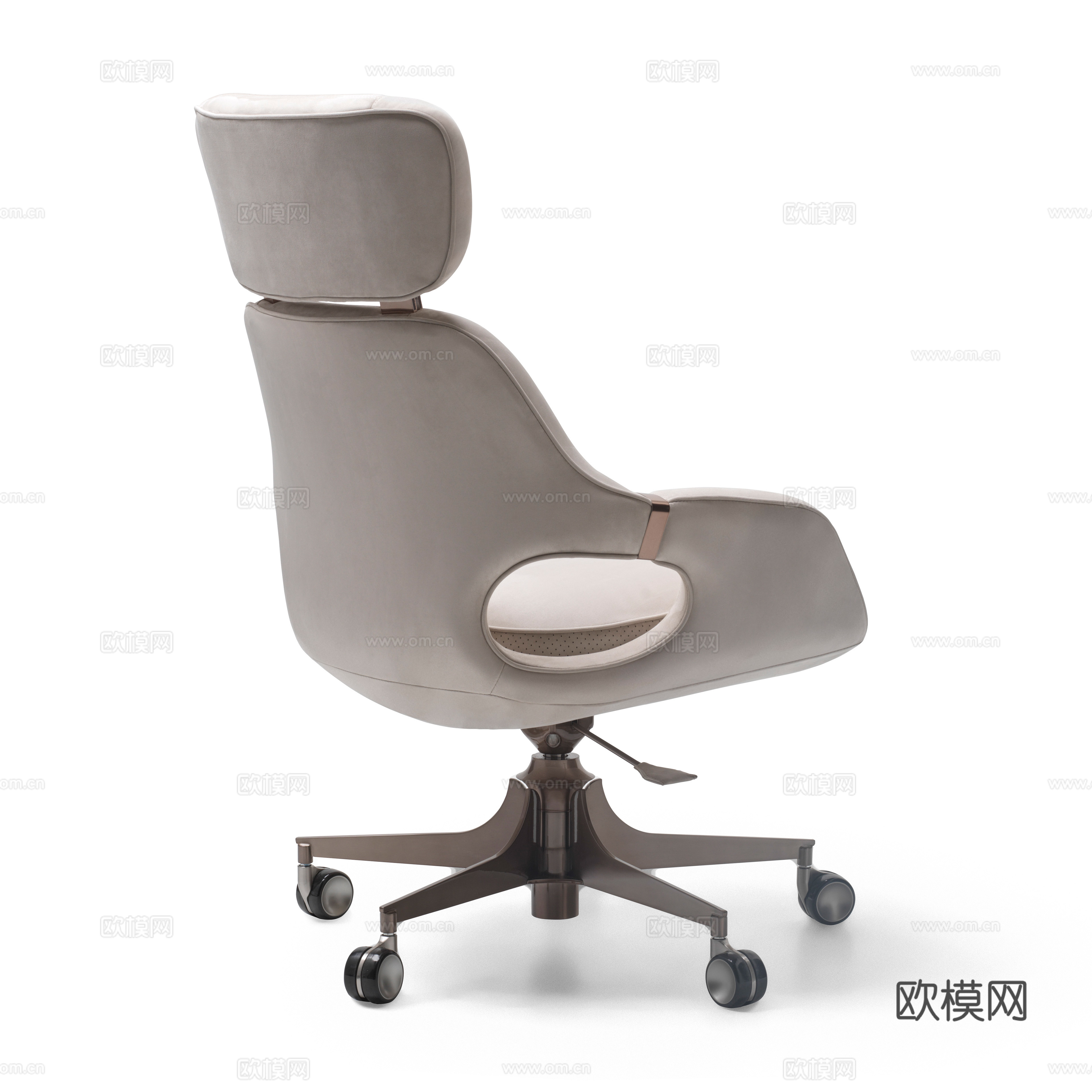 Visionnaire 意式办公椅3d模型下载（渲染图3）