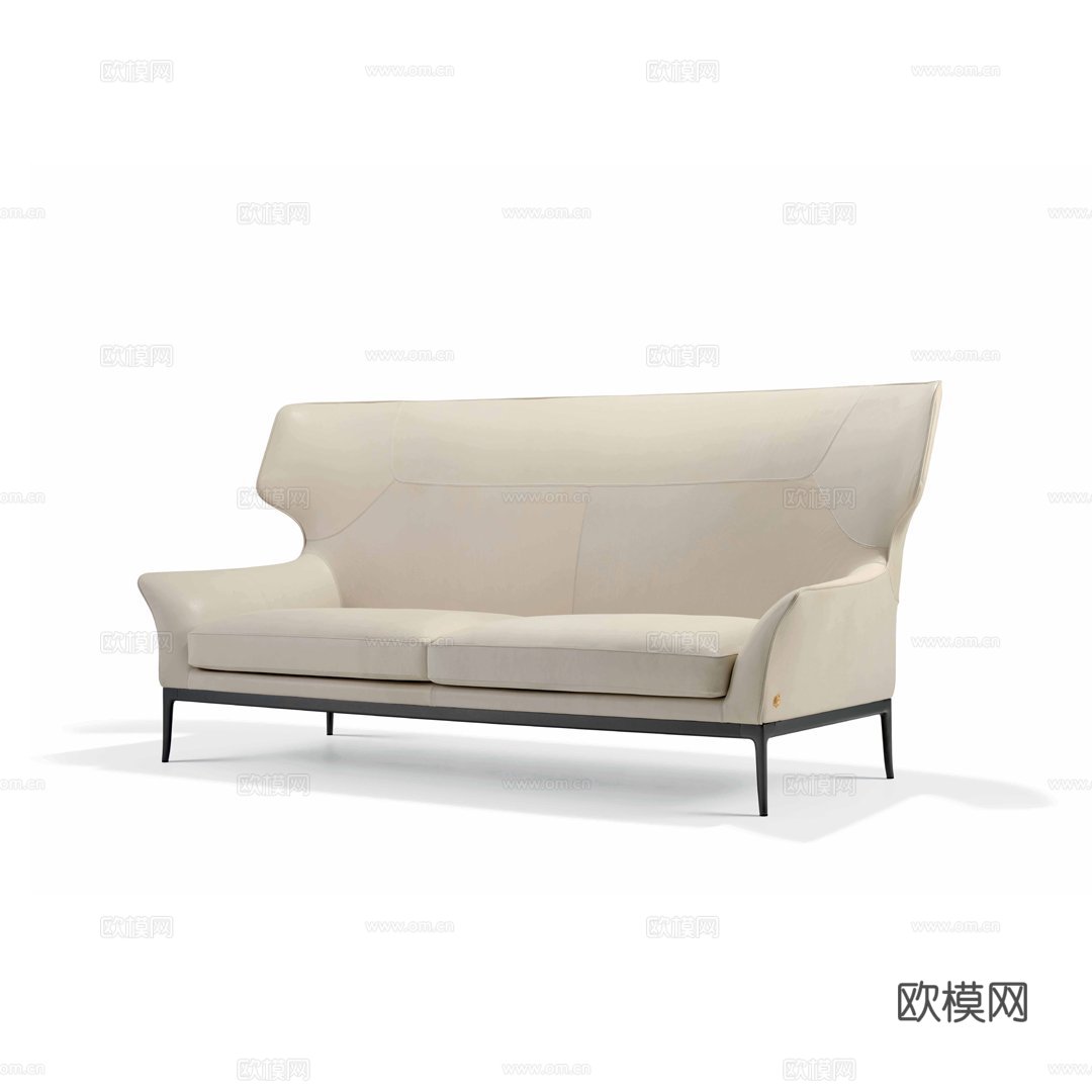 VERSACEA 意式双人沙发3d模型下载（渲染图3）