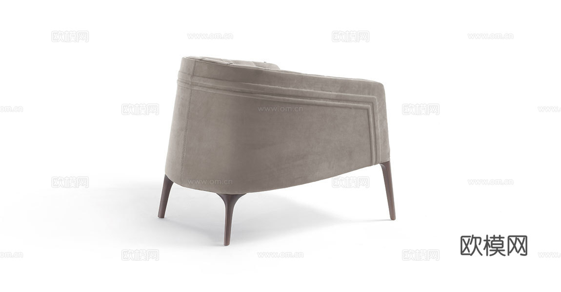 VF 意式休闲椅3d模型下载（渲染图3）