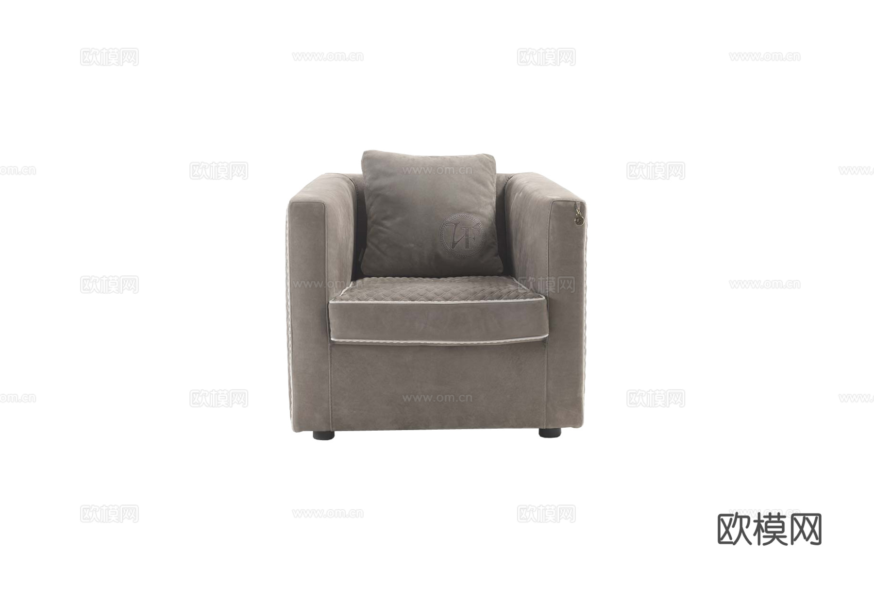 VF 意式单人沙发3d模型下载（渲染图4）