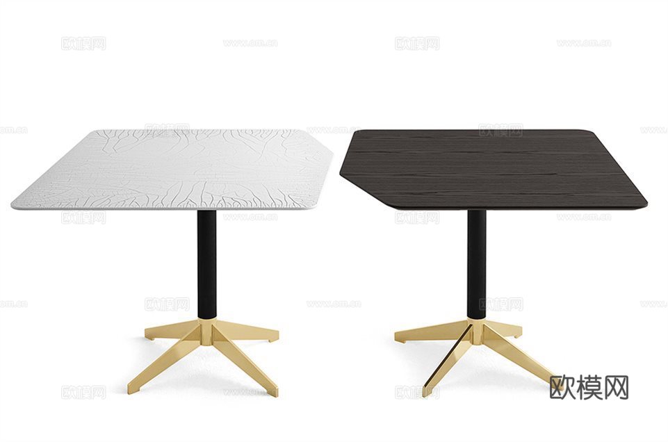 Gallotti&Radice 边几3d模型下载（渲染图1）