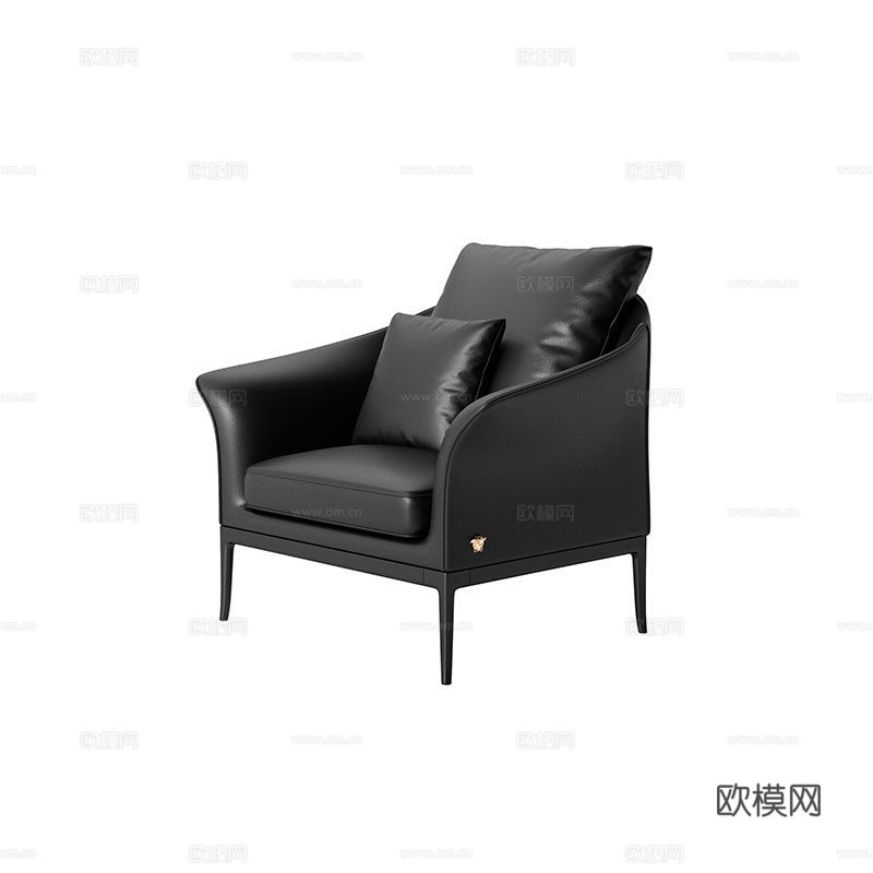 VERSACEA 休闲椅3d模型下载（渲染图1）
